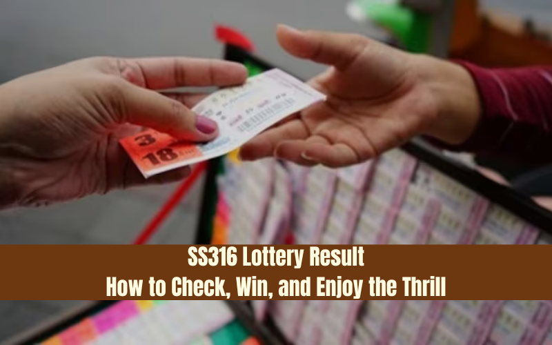 SS316 LOTTERY RESULT